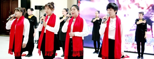 机关后勤效劳职员倾情演绎《明天会更好》