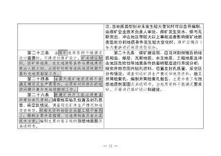 煤矿清静规程2025版新旧比照表_12