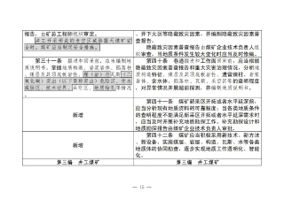 煤矿清静规程2025版新旧比照表_15