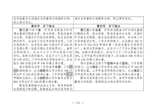 煤矿清静规程2025版新旧比照表_178