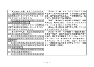 煤矿清静规程2025版新旧比照表_182
