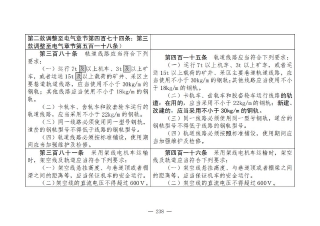 煤矿清静规程2025版新旧比照表_238