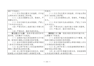 煤矿清静规程2025版新旧比照表_245