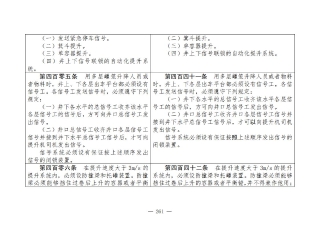 煤矿清静规程2025版新旧比照表_261